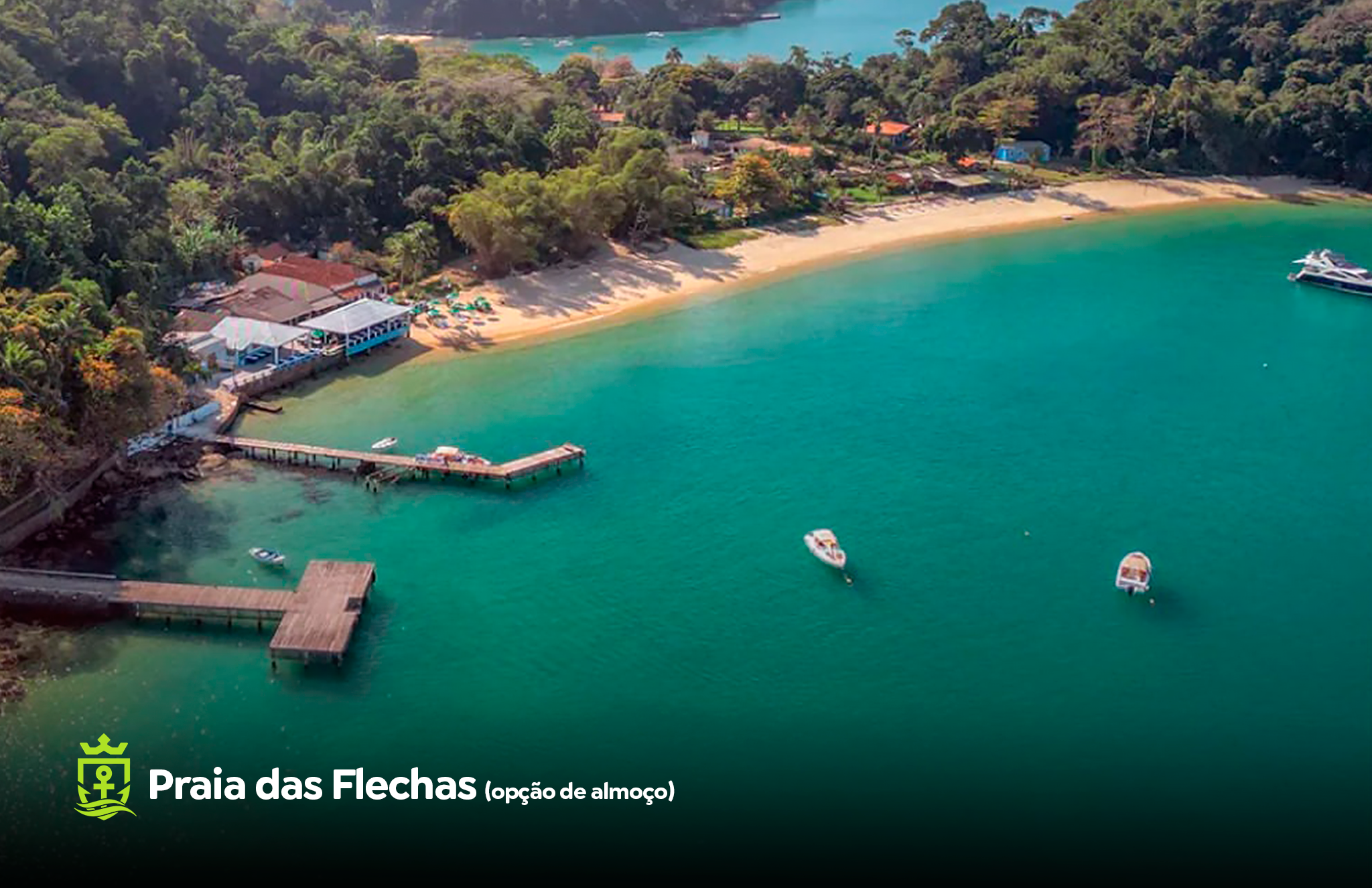 Praia das Flechas - opção de almoço
